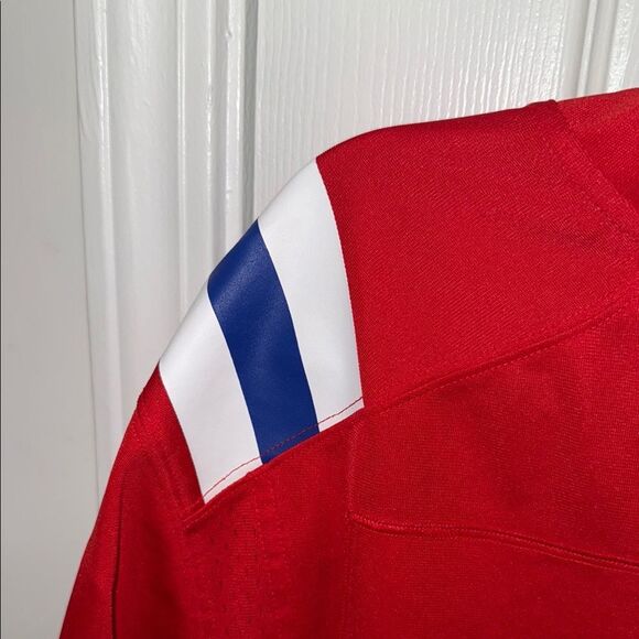 Nike Mac jones Red Jersey with White and Blue Details - Picture 13 of 15